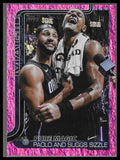 2025-2026 Topps Basketball Pure Magic Paolo And Suggs Pink Parallel