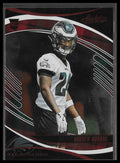 2025 Panini Absolute #103 Andrew Mukuba Red & Green Philadelphia Eagles Rookie