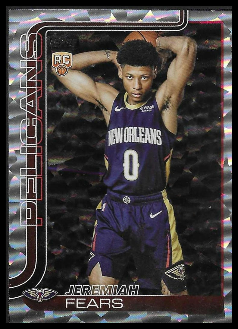 2025-26 Topps #207 Jeremiah Fears Diamante