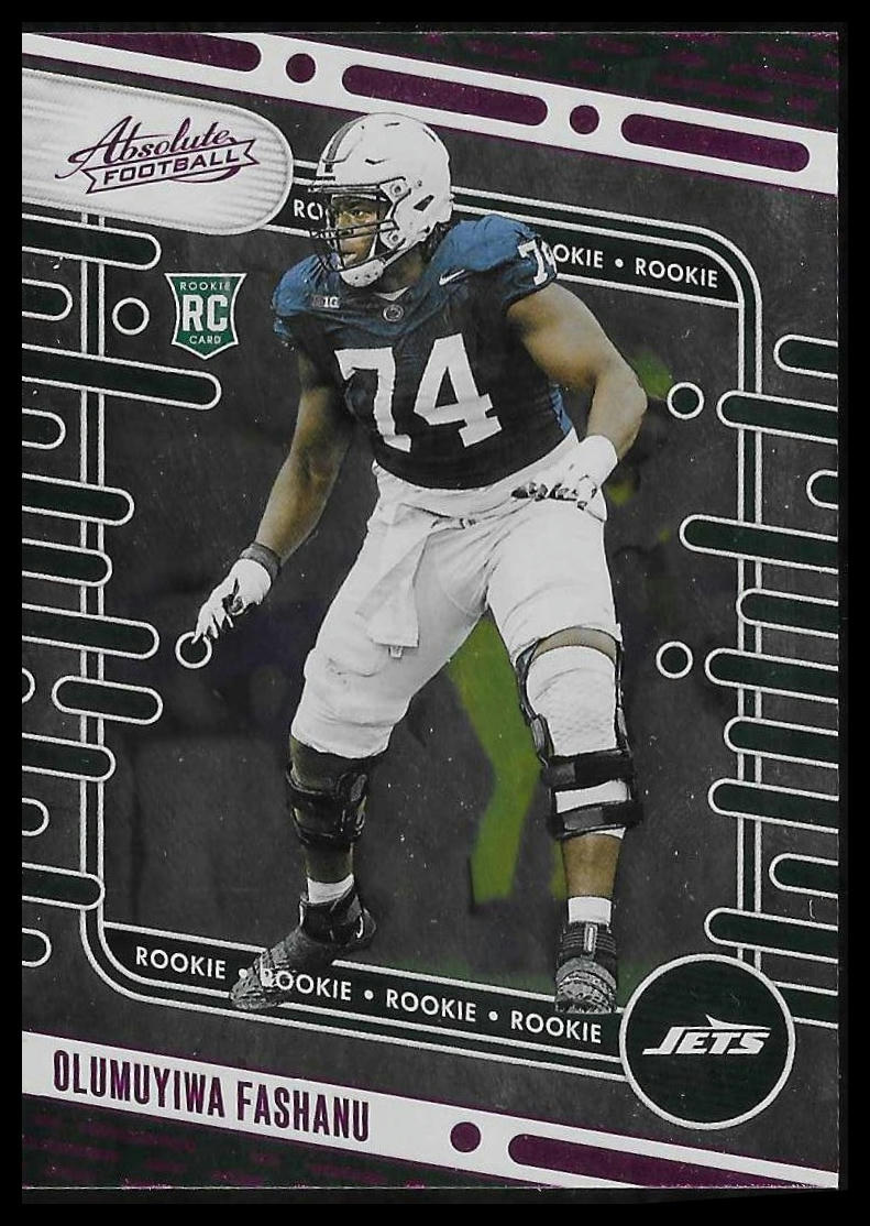 2024 Panini Absolute #111 Olumuyiwa Fashanu Pink New York Jets