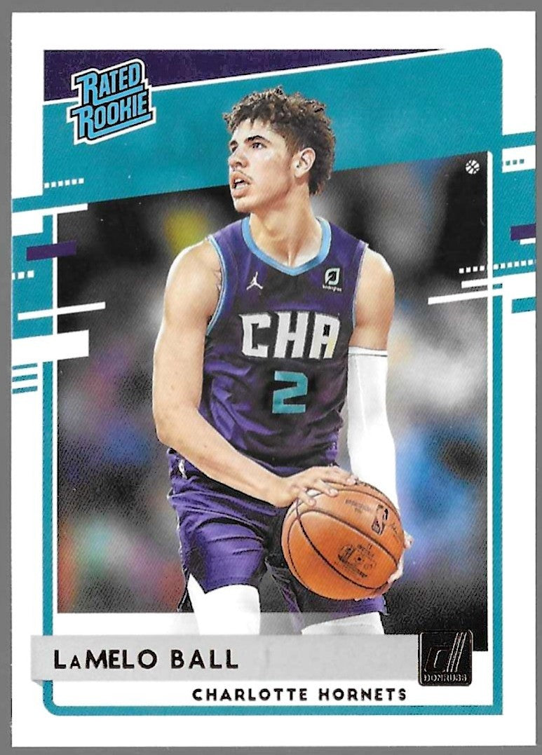 2020-21 Donruss #202 LaMelo Ball Charlotte Hornets Rookie