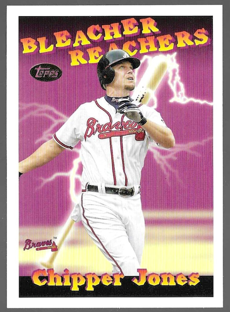 2025 Topps Update #BR-20 Chipper Jones Bleacher Reachers